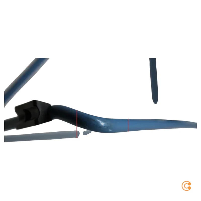 B-Ware HAY Stuhl Sessel Outdoor X-Line Blau stapelbar Gartenstuhl SIEHE TEXT/FOTO