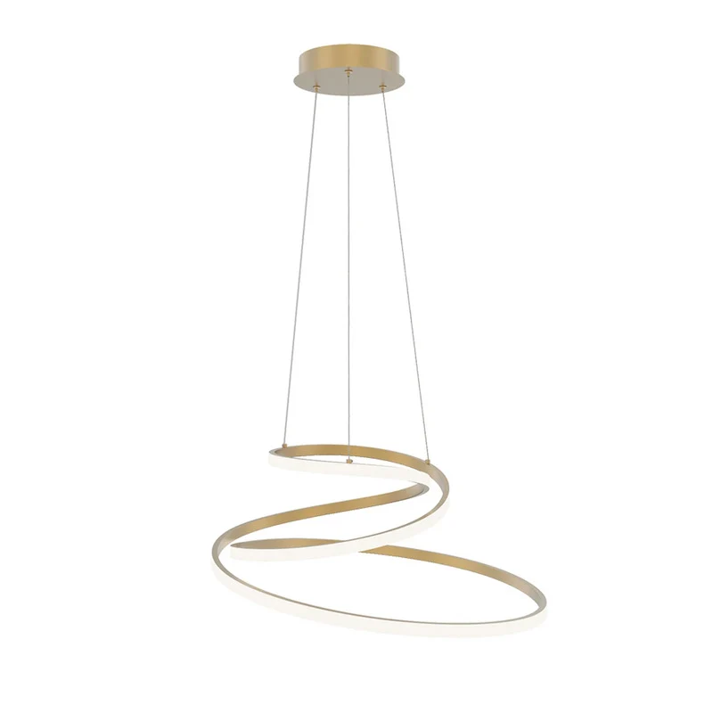 B-Ware Luce Ambiente Design Hängeleuchte Pendelleuchte LED gold Coaster Ø 60 cm CCT