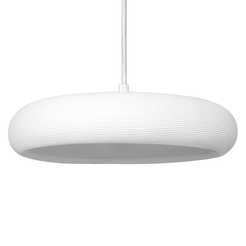 B-Ware LEDVANCE Pendelleuchte Hängelampe Dekor Gips E27 LED Pure Weiß Innenraum Lampe