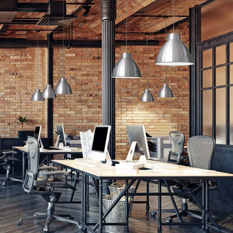 B-Ware Aluminor Hängeleuchte Hängelampe Deckenlampe Deckenlicht Leuchte Industriestil