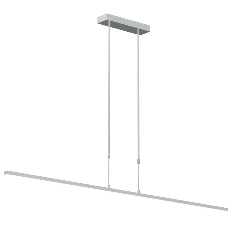 B-Ware Steinhauer Pendelleuchte Hängelampe Zelena LED Stahl Kunststoff Weiß dimmbar