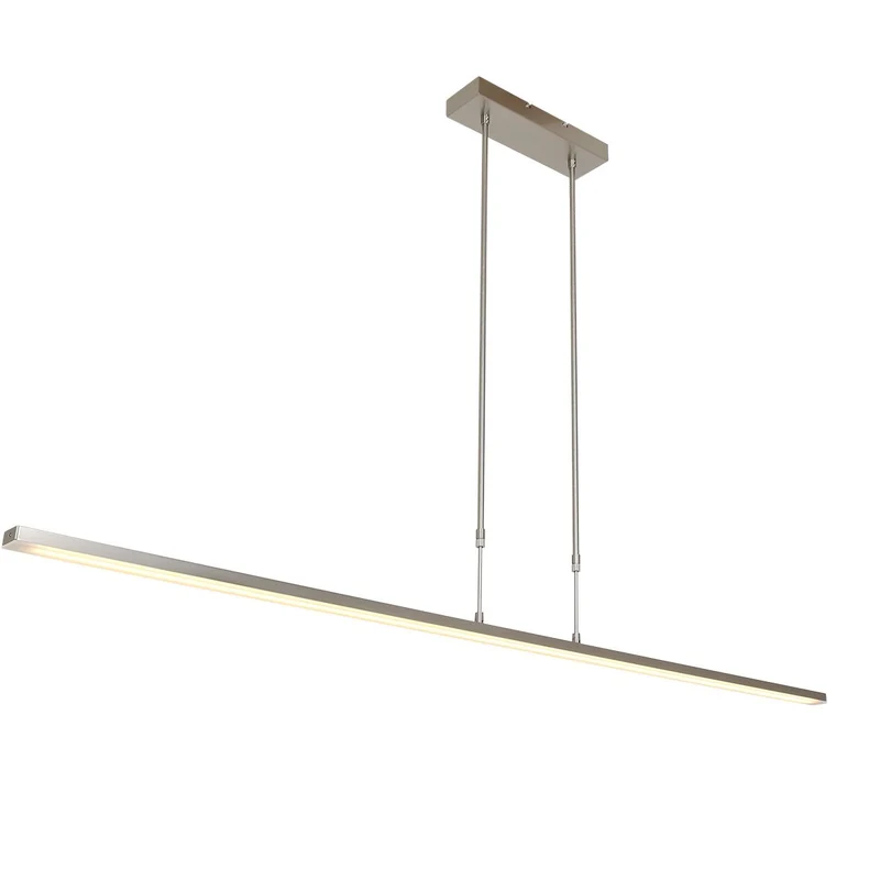 B-Ware Steinhauer Pendelleuchte Hängelampe Zelena LED Stahl Kunststoff Weiß dimmbar