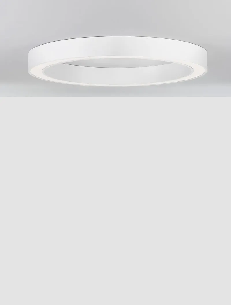 B-Ware Nova Luce Deckenleuchte Deckenlampe LED MORBIDO Weiß Steuerbare CCT Dimmer