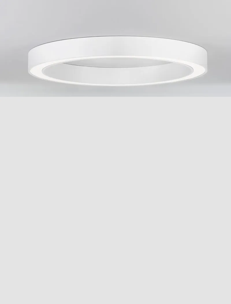 B-Ware Nova Luce Deckenleuchte Deckenlampe LED MORBIDO Weiß Steuerbare CCT Dimmer