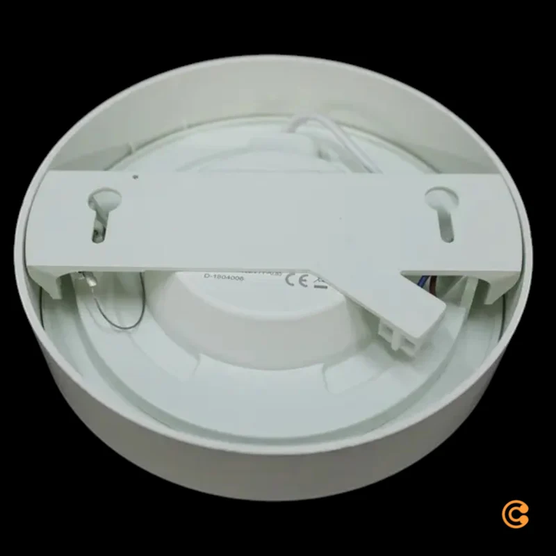B-Ware Esra LED-Deckenleuchte Deckenlampe Badezimmerlampe Badleuchte Weiß Chromoptik