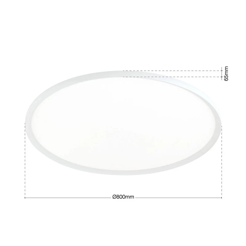 B-Ware Orion Deckenleuchte Deckenlampe LED KANT Weiß Lichtfarbe einstellbar 80 cm 66 W