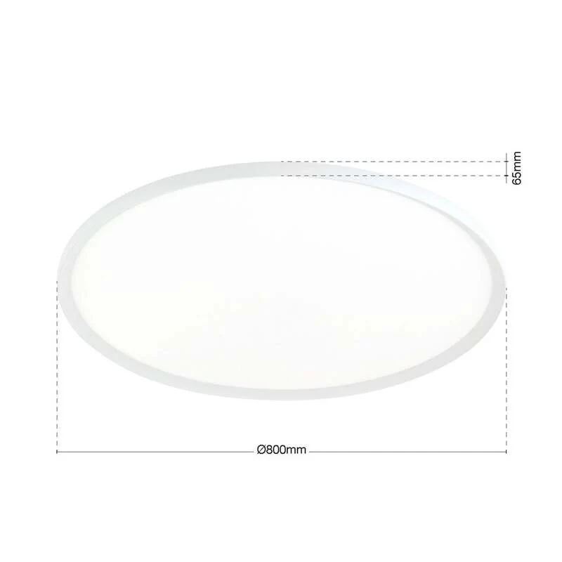 B-Ware Orion Deckenleuchte Deckenlampe LED KANT Weiß Lichtfarbe einstellbar 80 cm 66 W