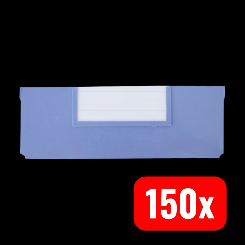 150x B-Ware VISO TRSE 209 Zwischenwand Trennwand für Sichtlagerkasten 216x76x10mm 150 STÜCK