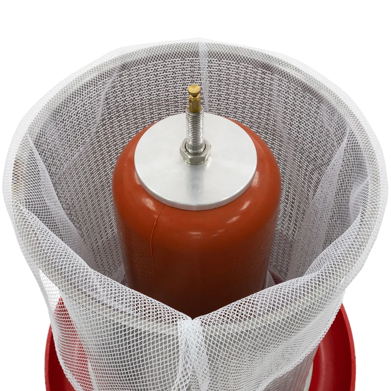 Obstpresse Hydropresse 20 L mit Manometer aus Edelstahl
