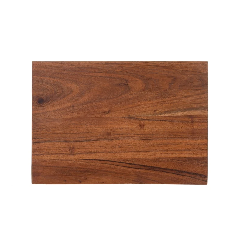 Beistelltisch 3er Set Natur aus Akazienholz und Metall WOMO-Design