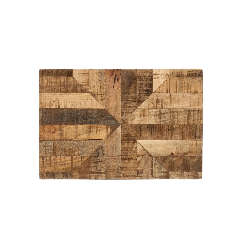 Beistelltisch 3er Set Natur aus Mangoholz WOMO-Design