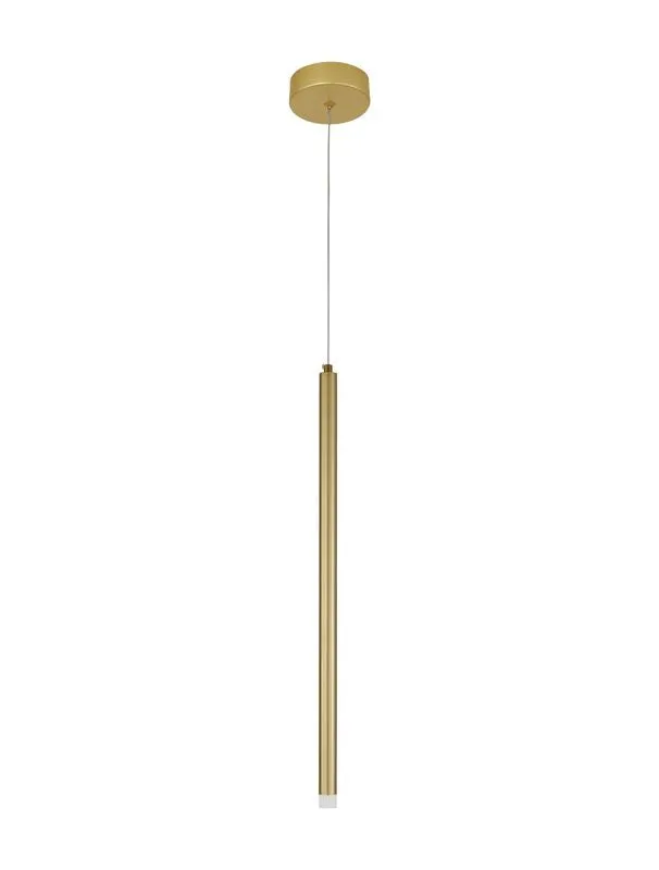 B-Ware Nova Luce Pendelleuchte Hängeleuchte TRIMLE LED Gold Warmweiß Lampe 1-flammig