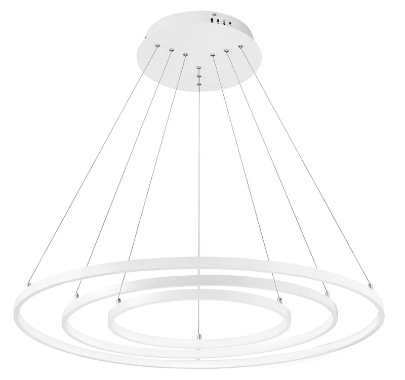 B-Ware Nova Luce Pendelleuchte Hängeleuchte DEA LED Weiß Warmweiß Esszimmer Wohnzimmer