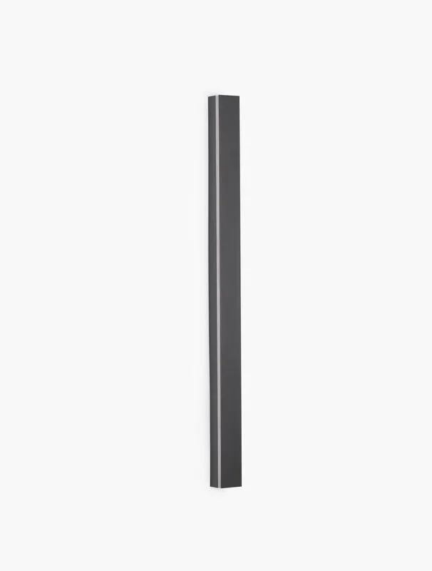 B-Ware Nova Luce Wandleuchte Wandlampe LED COLBY Schwarz Warmweiß Beleuchtung 80 cm