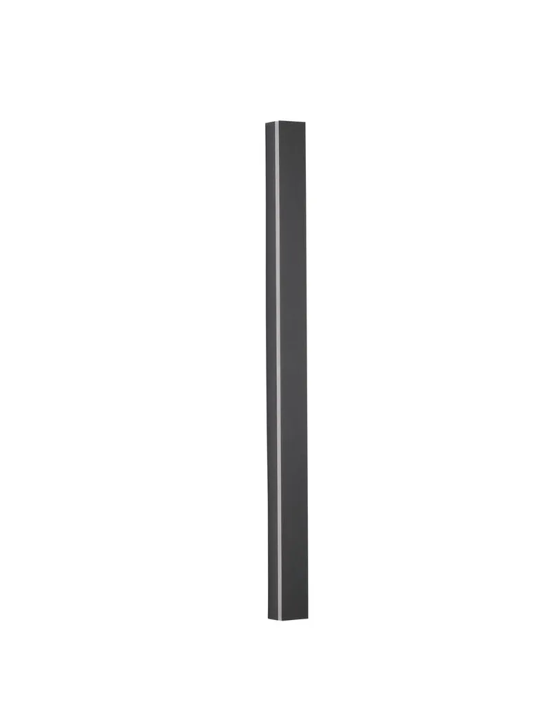 B-Ware Nova Luce Wandleuchte Wandlampe LED COLBY Schwarz Warmweiß Beleuchtung 80 cm