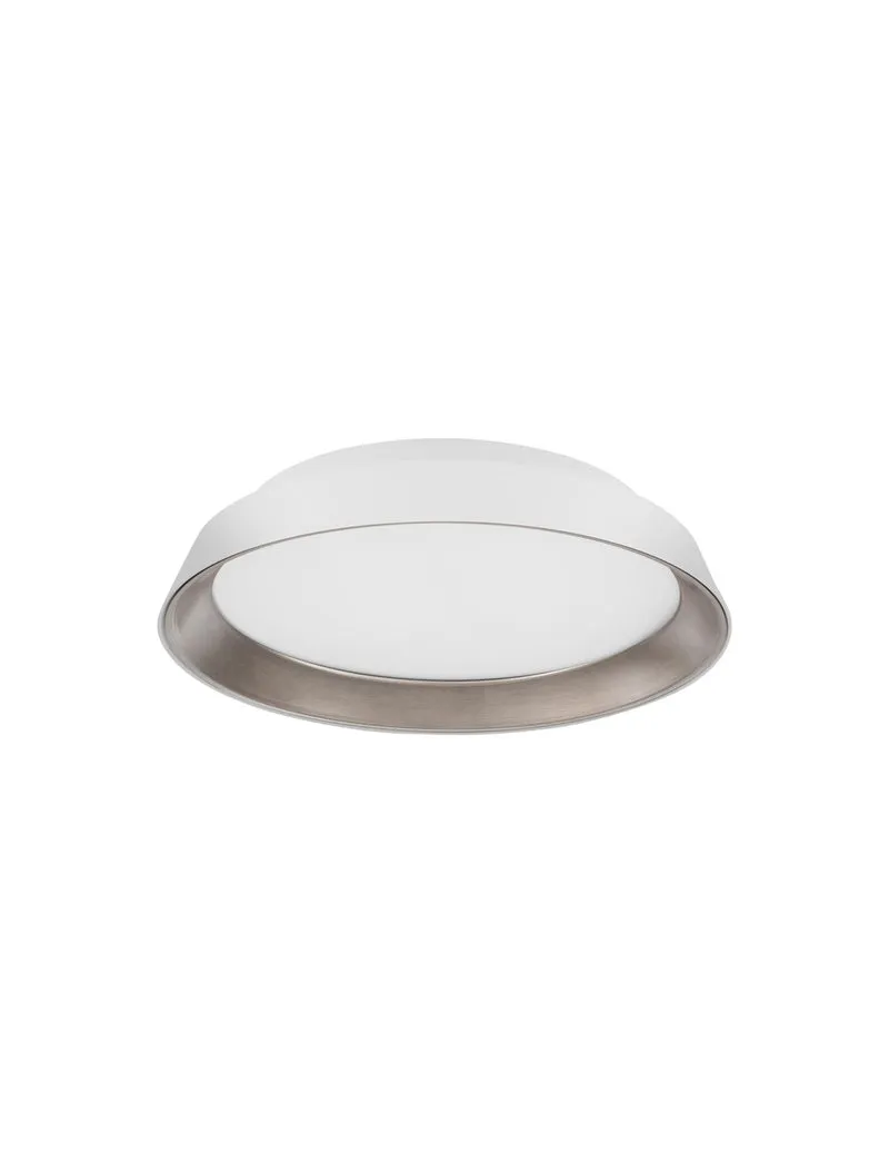 B-Ware Nova Luce Deckenleuchte Deckenlampe LED VELA Weiß Warmweiß dimmbar 45 cm 30 W