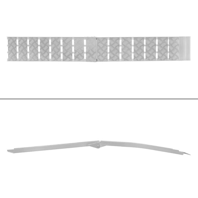 Auffahrrampe 225x28 cm aus Aluminium bis 680 kg