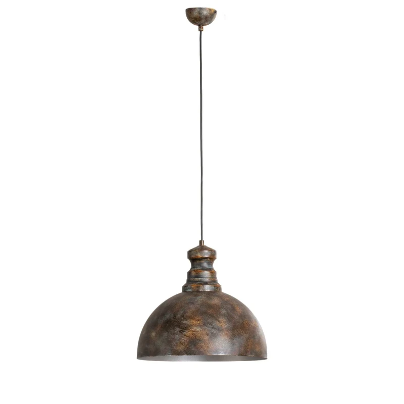 B-Ware Opviq Pendelleuchte Hängeleuchte Saglam Altmessing Metall Vintage Design E27 LED