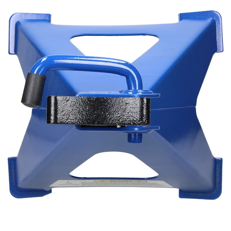 2er Set Unterstellböcke, blau, Traglast 6000 kg, aus Stahl