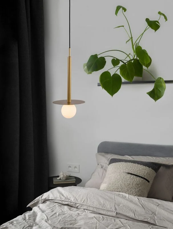 B-Ware Nova Luce Pendelleuchte Hängeleuchte PIELO Gold G9 LED dimmbar 150x22 cm Lampe