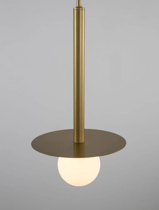 B-Ware Nova Luce Pendelleuchte Hängeleuchte PIELO Gold G9 LED dimmbar 150x22 cm Lampe
