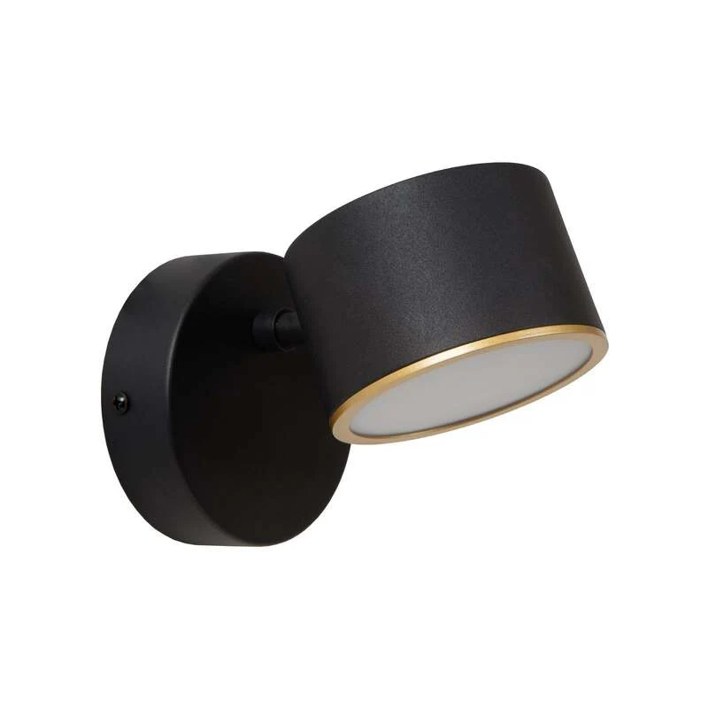 B-Ware Lucide Wandleuchte Wandlampe Gian LED schwarz Metall Touchdimmer 2700 K Ra90873