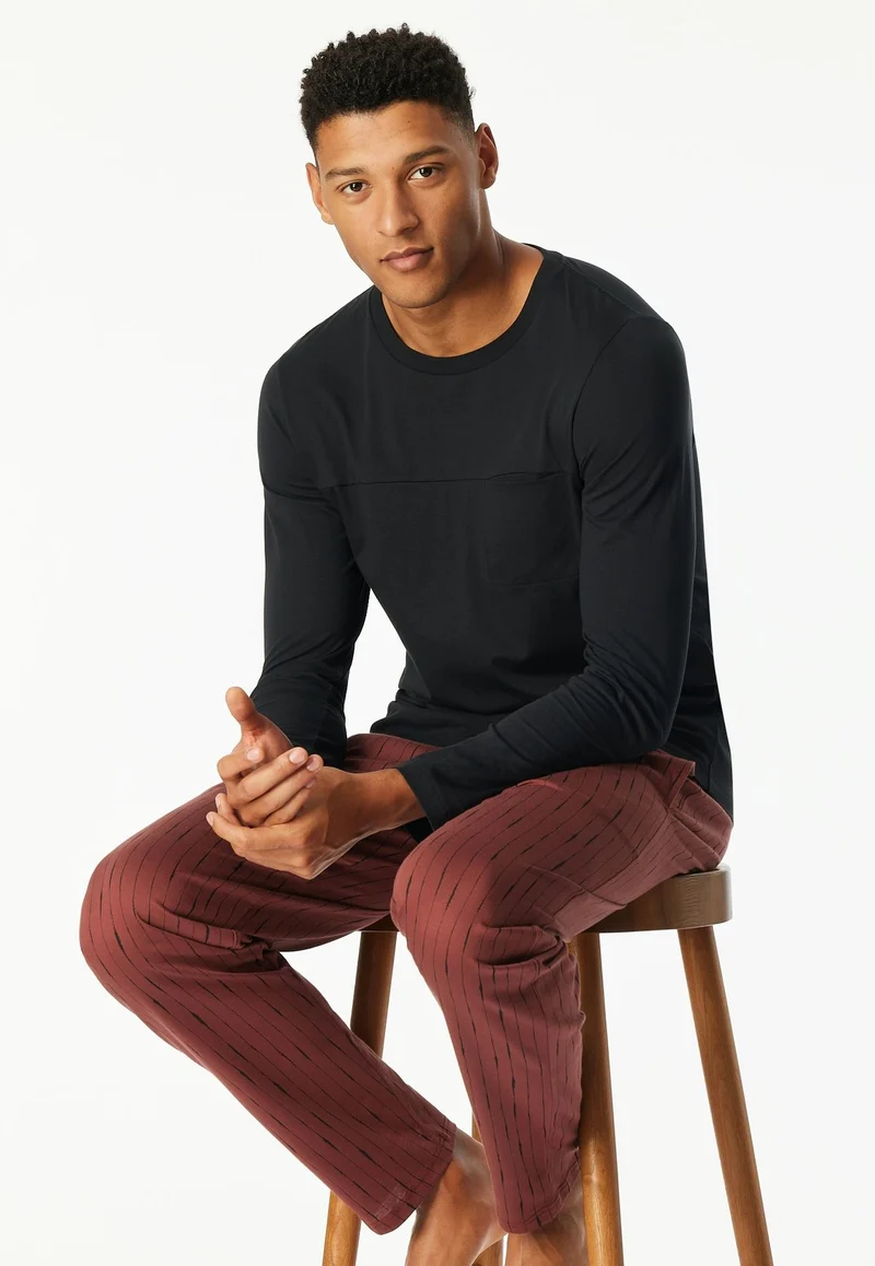 Langarmshirt Rundhals