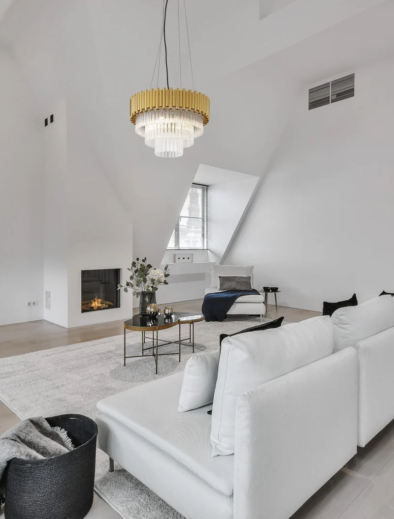 B-Ware Nova Luce Pendelleuchte Hängeleuchte MAGNOLIA Gold Kronleuchter dimmbar E14 LED