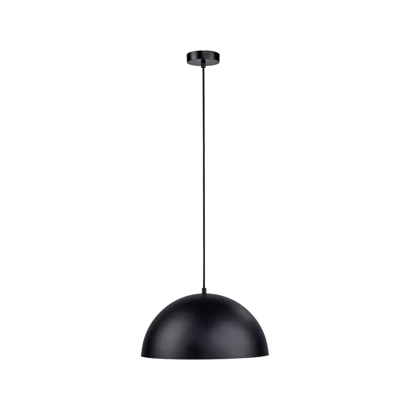 B-Ware SCHÖNER WOHNEN Hängeleuchte Pendelleuchte Ali Lampe schwarz Eisen E27 38 cm