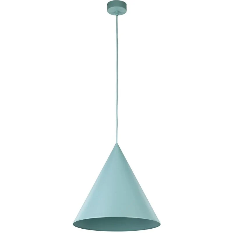 B-Ware TK Lighting Cono Hängeleuchte Pendelleuchte E27 Lampe Mint Stahl Kunststoff
