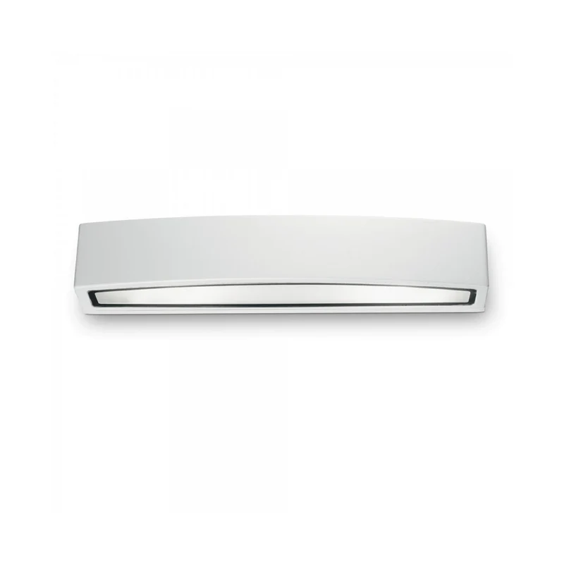B-Ware Außenleuchte Wandlampe Außenlampe ideallux Andromeda weiß Aluminium Metall 45 cm
