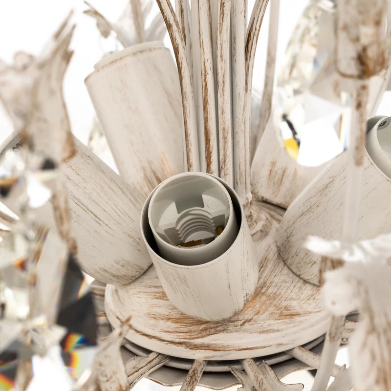 B-Ware ONLI Kronleuchter Cesta Deckenleuchte Lampe Kristallen Leuchte SIEHE TEXT/FOTO