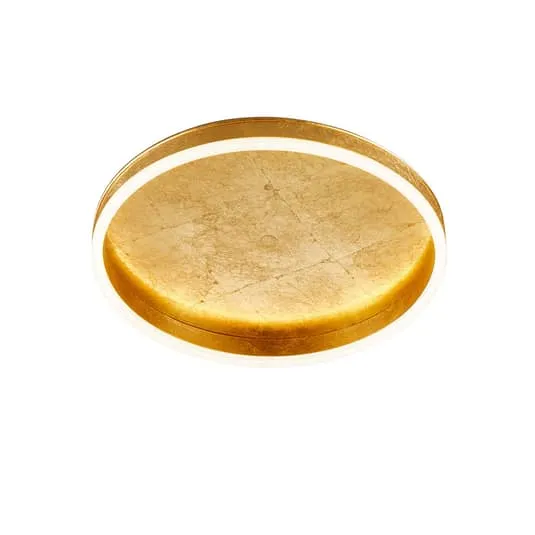 B-Ware Helestra Sona LED-Deckenlampe Deckenlampe Leuchte Lampe dimmbar Ø40cm gold 24W