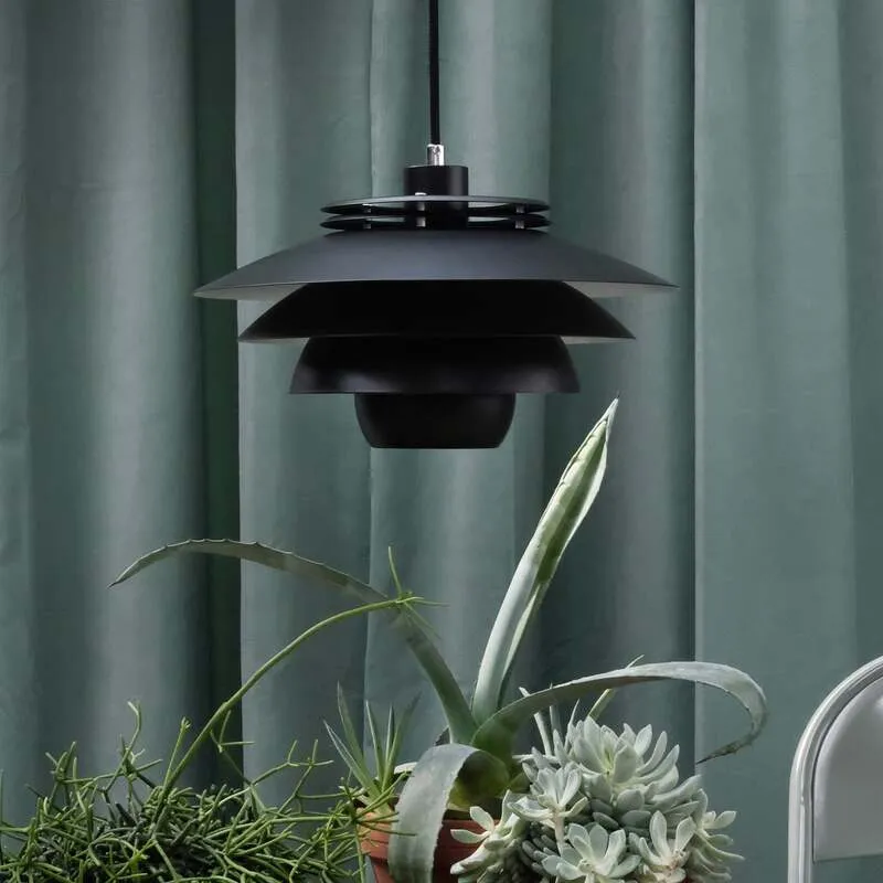 B-Ware Dyberg Larsen Ejka Hängeleuchte Hängeleuchte Lampe Leuchte E27 Metall schwarz