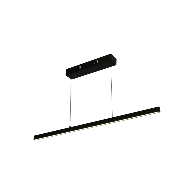 B-Ware Searchlight Hängelampe Pendelleuchte LED Layla schwarz höhenverstellbar dimm996