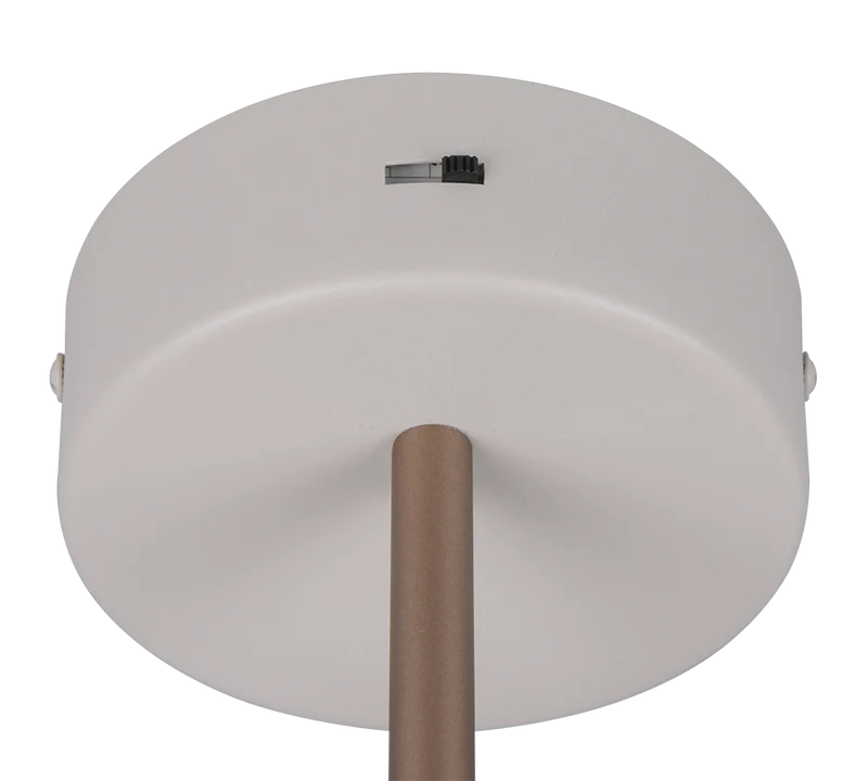 B-Ware Trio Wandleuchte Wandlampe LED KEATON Metall Warm Grey Schalter FLEXconnect
