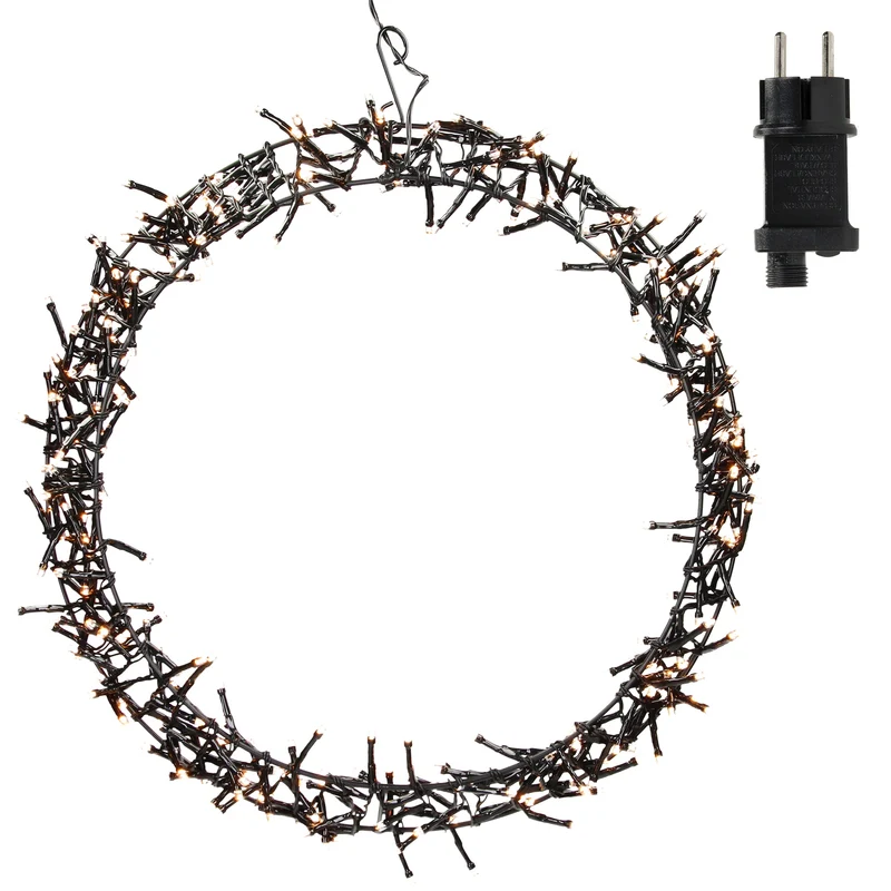 Lichterkranz 300 LEDs Warmweiß Ø 38cm IP44