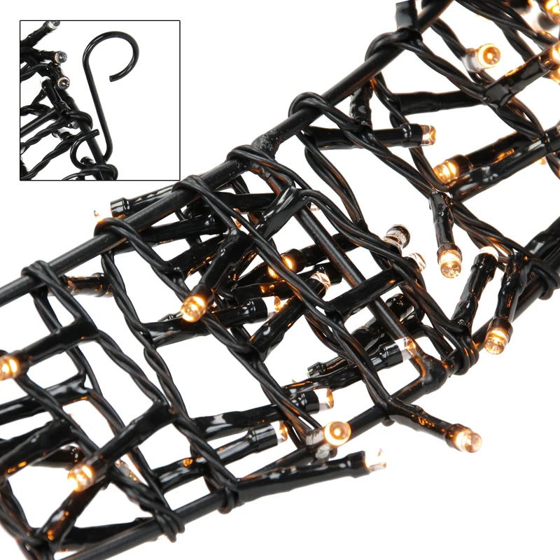 Lichterkranz 300 LEDs Warmweiß Ø 38cm IP44