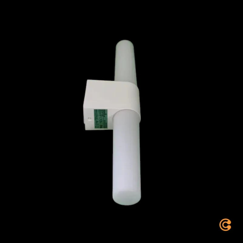 B-Ware Wandleuchte Badleuchte nordlux LED Leuchte Helva Double Basic weiß Kunststoff