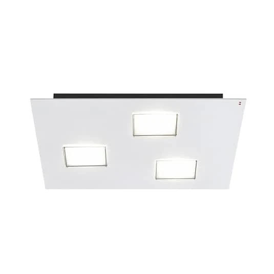 B-Ware Fabbian Quarter LED Deckenlampe Deckenlampe Lampe Leuchte weiß 3-flg. warmweiß