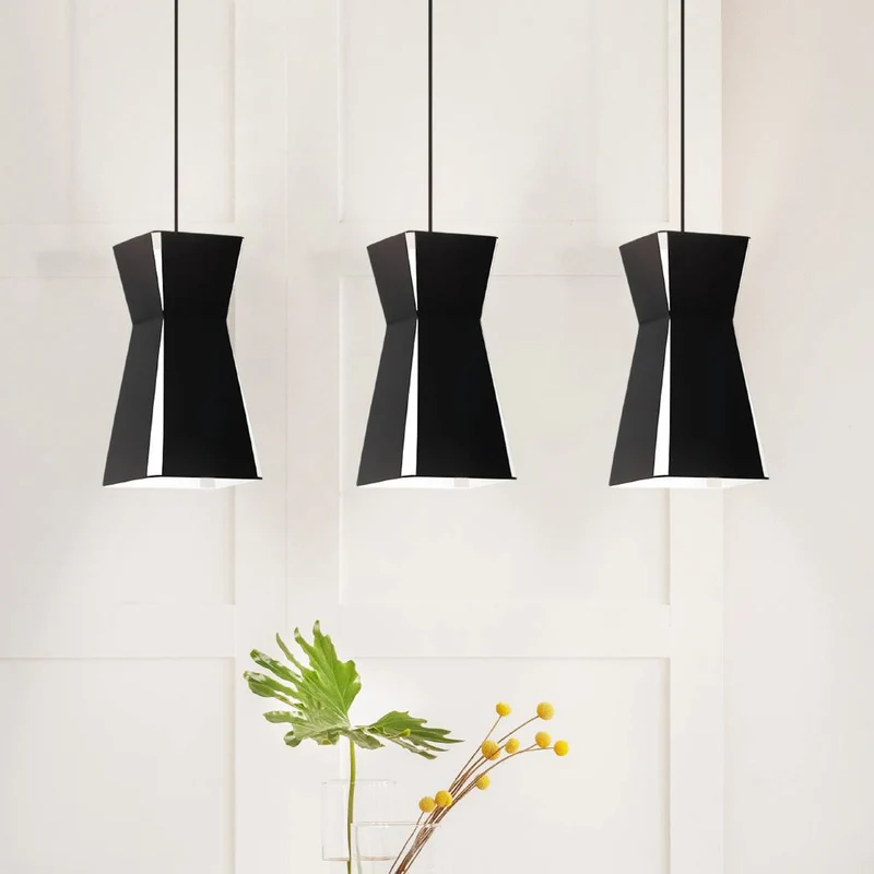 B-Ware EGLO Hängeleuchte Hängeleuchte Lampe Leuchte Valecrosia schwarz dreiflammig
