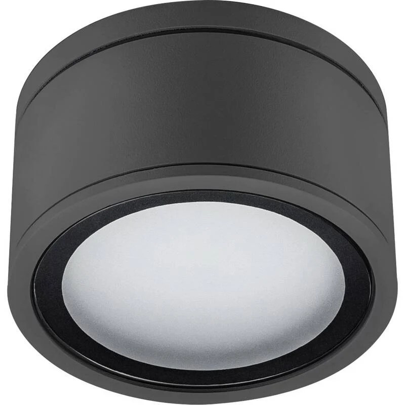 B-Ware EVN Wandleuchte Anbauleuchte GX53 Aluminium Anthrazit Wandmontage 487016N