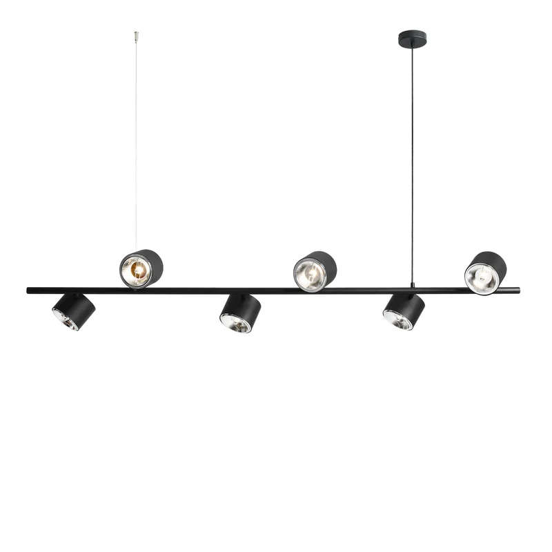B-Ware Euluna Hängeleuchte Bot Deckenlampe Pendelleuchte Lampe 6-flammig GU10 schw738
