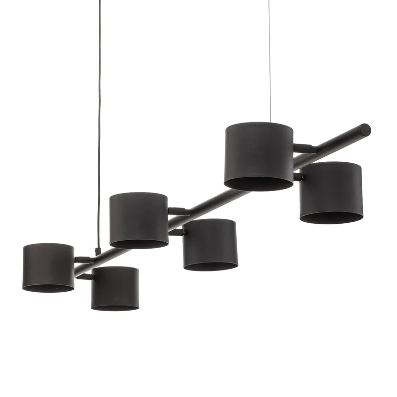 B-Ware Euluna Hängeleuchte Bot Deckenlampe Pendelleuchte Lampe 6-flammig GU10 schw738