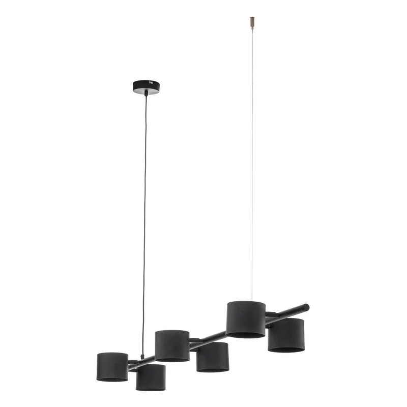 B-Ware Euluna Hängeleuchte Bot Deckenlampe Pendelleuchte Lampe 6-flammig GU10 schw738
