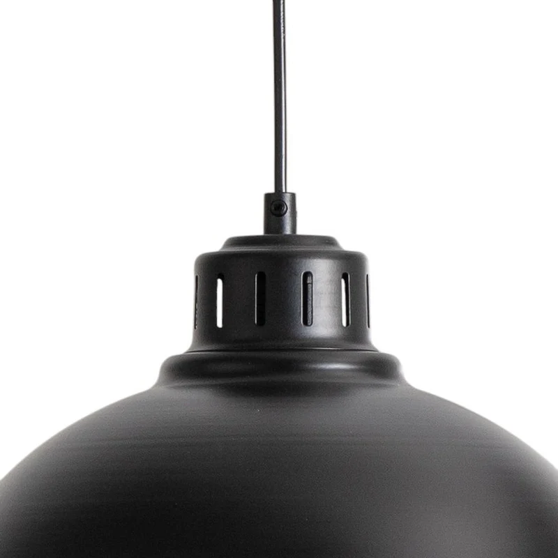 B-Ware Hängeleuchte Pendelleuchte Sven Big Schwarz Stahl E27 Lampe Leuchte Esszimmer