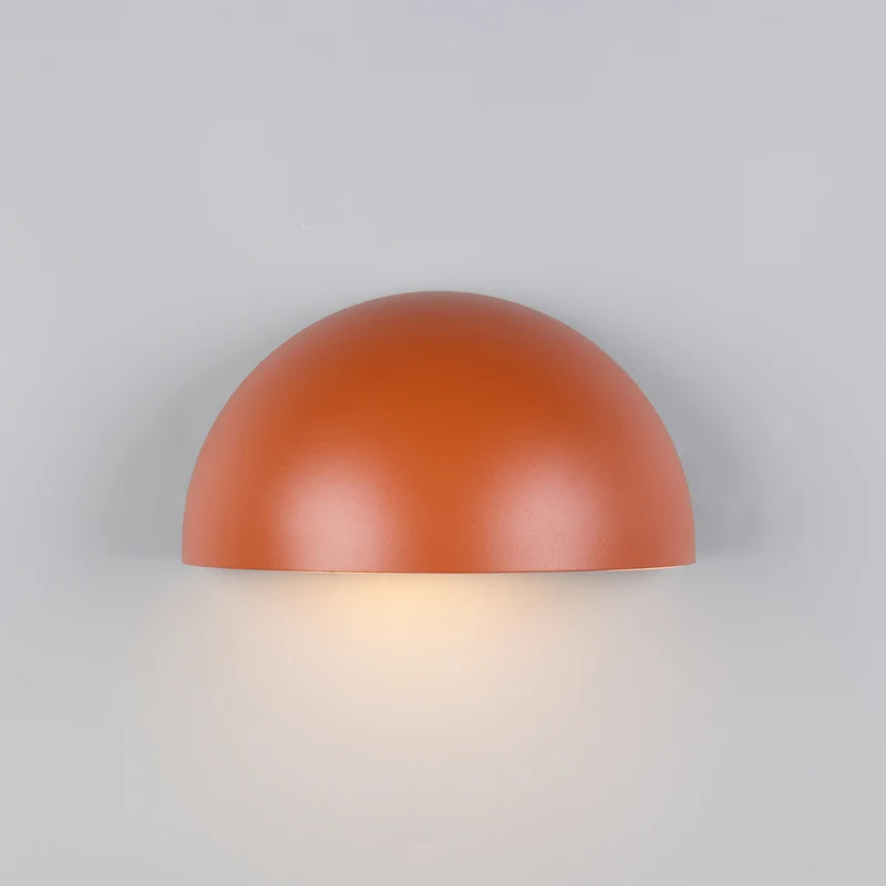 B-Ware Außenwandleuchte Wandlampe trio lighting Maas apricot Aluminium-Druckguss E27