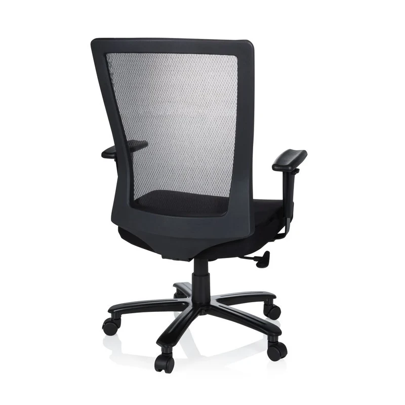 B-Ware hjh OFFICE XXL EXTENDER Bürostuhl XXL Drehstuhl Büro-Stuhl Schwarz SIEHE TEXT