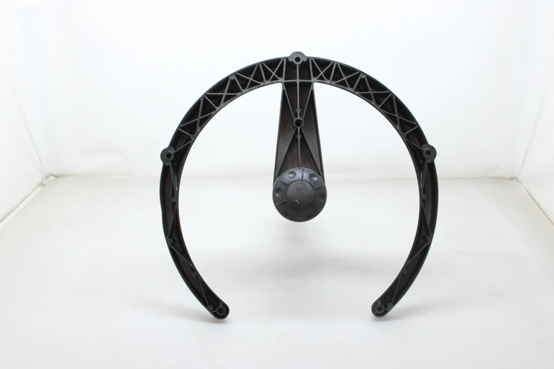 D-Ware Aeris Swopper Hocker Aktiv-Sitz Höhe Standard Hartbodenrollen Kunstleder Schwarz
