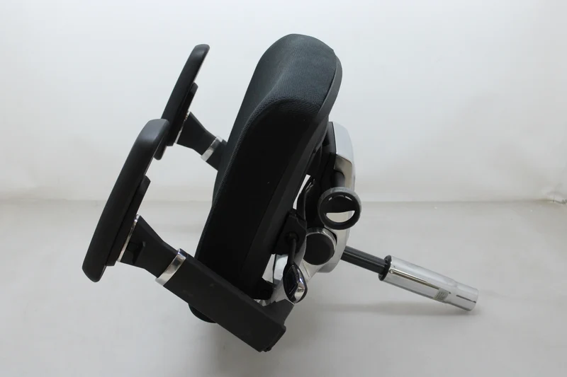 D-Ware Bürostuhl Drehstuhl Stuhl NOVA PRO ALU hjh OFFICE Stoff Schwarz Synchronmechanik